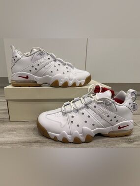 Supreme Nike SB Air Max 2 CB '94 Low IM4283-100 White Varsity Red Gum Brown 12